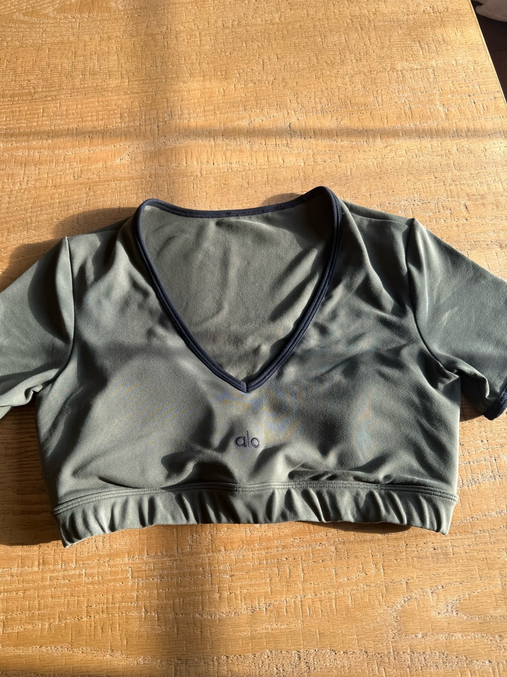 Alo Airbrush Race Pace short sleeve top